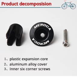 Bicycle Bar End Plug Road Mountain Bike Handlebar End Cap Aluminum Bicycle Handle Bar End Cap MTB Handlebar Plugs