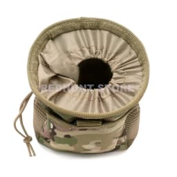 Tactical Molle Drawstring Magazine Dump Pouch Adjustable Utility Belt Fanny Hip Holster Bag Outdoor Ammo Storage Pack