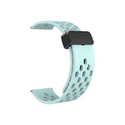 22mm 20mm Magnetic Strap for Samsung Galaxy Watch 4 5 6 7 4/6 Classic/Active2 Silicone Band for Amazfit Bip 3 Huawei GT7 Pro GT6