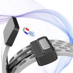 22mm 20mm Magnetic Strap for Samsung Galaxy Watch 4 5 6 7 4/6 Classic/Active2 Silicone Band for Amazfit Bip 3 Huawei GT7 Pro GT6