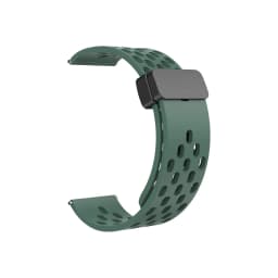 22mm 20mm Magnetic Strap for Samsung Galaxy Watch 4 5 6 7 4/6 Classic/Active2 Silicone Band for Amazfit Bip 3 Huawei GT7 Pro GT6