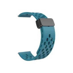 22mm 20mm Magnetic Strap for Samsung Galaxy Watch 4 5 6 7 4/6 Classic/Active2 Silicone Band for Amazfit Bip 3 Huawei GT7 Pro GT6