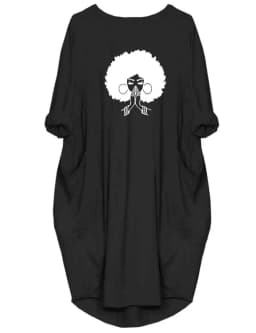 plus Size Women's Short Sleeve O-Neck Loose Casual Dresses Comfortable Fit Mini Dress for plus Size Women