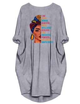 plus Size Women's Short Sleeve O-Neck Loose Casual Dresses Comfortable Fit Mini Dress for plus Size Women