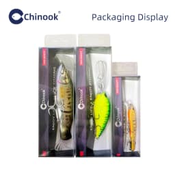 Chinook Sinking Minnowbait Small Trout Minnow Lure 50mm 5.2g Lures for Fishing SwimBait Rap Pike Bass Lurebait