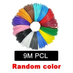 9M/25M/50M/100M PLA PCL 3D Printing Pen Consumables Colored Odorless Safety Plastic Filament Diameter 1.75mm For 3D Printing Pen