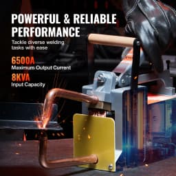 SucceBuy Portable Spot Welder 8KVA Handheld Welding Tip Gun Metal Sheet Spot Welding Machine for Stainless Steel Aluminum Sheet