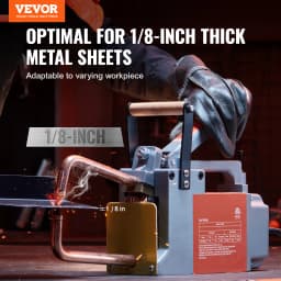 SucceBuy Portable Spot Welder 8KVA Handheld Welding Tip Gun Metal Sheet Spot Welding Machine for Stainless Steel Aluminum Sheet