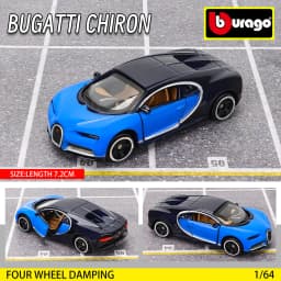 Bburago 1:64 GOLF GT 2017 2020 mustang shelby gt500 Car Model Collection Xmas Gift Toys for Boys Ferrari Benz Volkswagen