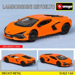Bburago 1:64 GOLF GT 2017 2020 mustang shelby gt500 Car Model Collection Xmas Gift Toys for Boys Ferrari Benz Volkswagen