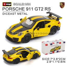 Bburago 1:64 GOLF GT 2017 2020 mustang shelby gt500 Car Model Collection Xmas Gift Toys for Boys Ferrari Benz Volkswagen