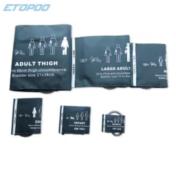 Medical Adult Blood Pressure Cuff Sleeve Neonatal Infant Child Cuff Belt for Sphygmomanometers NIBP Monitor Cuff Single Tube