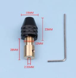 2mm-5mm Universal Small Electronic Drill Bit Collet Mini Chuck Tool Set Fixture Clamp Multifunction Micro Electric Drill Chuck