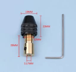 2mm-5mm Universal Small Electronic Drill Bit Collet Mini Chuck Tool Set Fixture Clamp Multifunction Micro Electric Drill Chuck