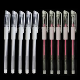 10pcs Pink White Brow Pen Skin Pen Waterproof Eyebrow Lip Tatoo Gel Marker Pen for Microblading Eyebrow Lip Scribe PMU Tool