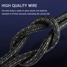 USB3.2 10Gbps USB Type C Cable USB A to C 3A 60W QC3.0 Fast Charging for Samsung NVMe Hard Disk External Android Data Braid 2M