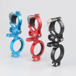 TrustFire HE02 Cycling Clip Clamp Flashlight Mount Holder Universal Mountain Bicycle Bike LED Light Flashlight Mount Holders Set