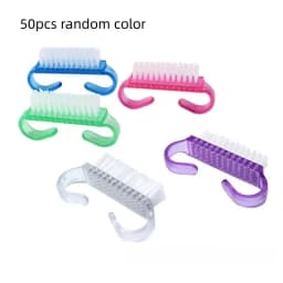 10/20/50/100pcs Handle Grip Nail Brush Fingernail Scrub Cleaning Nail Brushes Cleaner Nail Scrubber Bulk for Men Women