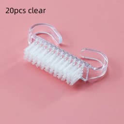 10/20/50/100pcs Handle Grip Nail Brush Fingernail Scrub Cleaning Nail Brushes Cleaner Nail Scrubber Bulk for Men Women