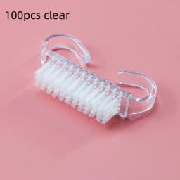 10/20/50/100pcs Handle Grip Nail Brush Fingernail Scrub Cleaning Nail Brushes Cleaner Nail Scrubber Bulk for Men Women