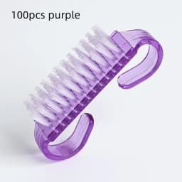 10/20/50/100pcs Handle Grip Nail Brush Fingernail Scrub Cleaning Nail Brushes Cleaner Nail Scrubber Bulk for Men Women