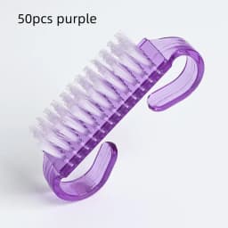 10/20/50/100pcs Handle Grip Nail Brush Fingernail Scrub Cleaning Nail Brushes Cleaner Nail Scrubber Bulk for Men Women