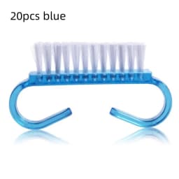 10/20/50/100pcs Handle Grip Nail Brush Fingernail Scrub Cleaning Nail Brushes Cleaner Nail Scrubber Bulk for Men Women
