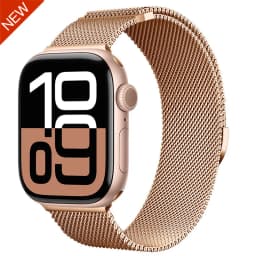 Milanese Strap for Apple Watch 44mm 40mm 45mm 41mm 46mm 42mm 49mm Metal Bracelet iWatch Series 12 11 10 Ultra 9 8 7 6 5 SE3 band