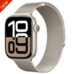 Milanese Strap for Apple Watch 44mm 40mm 45mm 41mm 46mm 42mm 49mm Metal Bracelet iWatch Series 12 11 10 Ultra 9 8 7 6 5 SE3 band