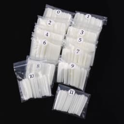 120pcs 3XL Square Straight Extra Long Full Cover False Nail Artificial Acrylic False Nail Tips Clear Press On Nail Manicure Tool