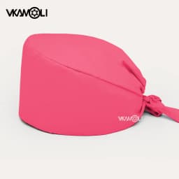 Solid Color Scrubs Caps Pet Grooming Agency Work Scrubs Beauty Work Hats Lab Nursing Scrubs Cap Gorro Enfermera Womens and Men