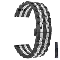 22mm 20mm Stainless Steel Strap for Samsung Watch 3 4 5 45mm Gear S3 46mm 42mm Active2 40 44mm Metal Strap Wristband Bracelet