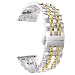 22mm 20mm Stainless Steel Strap for Samsung Watch 3 4 5 45mm Gear S3 46mm 42mm Active2 40 44mm Metal Strap Wristband Bracelet