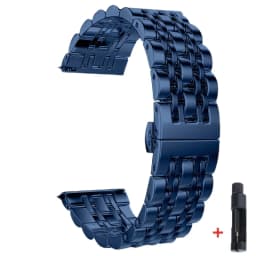 22mm 20mm Stainless Steel Strap for Samsung Watch 3 4 5 45mm Gear S3 46mm 42mm Active2 40 44mm Metal Strap Wristband Bracelet