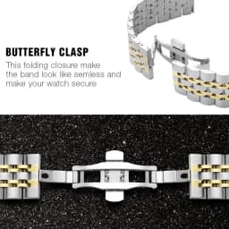 22mm 20mm Stainless Steel Strap for Samsung Watch 3 4 5 45mm Gear S3 46mm 42mm Active2 40 44mm Metal Strap Wristband Bracelet