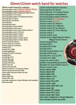 22mm 20mm Stainless Steel Strap for Samsung Watch 3 4 5 45mm Gear S3 46mm 42mm Active2 40 44mm Metal Strap Wristband Bracelet