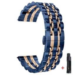 22mm 20mm Stainless Steel Strap for Samsung Watch 3 4 5 45mm Gear S3 46mm 42mm Active2 40 44mm Metal Strap Wristband Bracelet