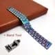 22mm 20mm Stainless Steel Strap for Samsung Watch 3 4 5 45mm Gear S3 46mm 42mm Active2 40 44mm Metal Strap Wristband Bracelet