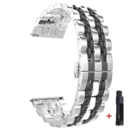 22mm 20mm Stainless Steel Strap for Samsung Watch 3 4 5 45mm Gear S3 46mm 42mm Active2 40 44mm Metal Strap Wristband Bracelet