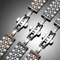 22mm 20mm Stainless Steel Strap for Samsung Watch 3 4 5 45mm Gear S3 46mm 42mm Active2 40 44mm Metal Strap Wristband Bracelet