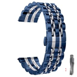 22mm 20mm Stainless Steel Strap for Samsung Watch 3 4 5 45mm Gear S3 46mm 42mm Active2 40 44mm Metal Strap Wristband Bracelet