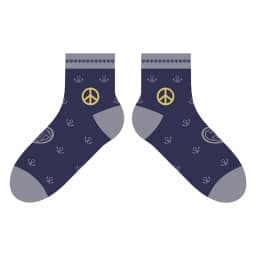 Brdwn Golden Wind Giorno Giovanna Bruno Bucciarati Kira Yoshikage Sock Short Socks Warm