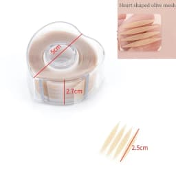 Under Eye Lash Cut Shaped Eyelash Extension Medical Silicone Gel Adhesive Lash Patch Eyelid Tape Sensitive Invisible Makeup Tool