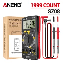 ANENG SZ08 Professional Digital Multimeter Ultra-thin Storage Meter Auto Voltmeter AC DC 220V Resistance Handhold Testers