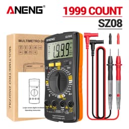 ANENG SZ08 Professional Digital Multimeter Ultra-thin Storage Meter Auto Voltmeter AC DC 220V Resistance Handhold Testers