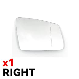 Left & Right Side Mirror Glass Rearview Exterior Wide Angle for Mercedes-Benz A B C E GLA CLA GLK W176 W246 W212 W204 W221