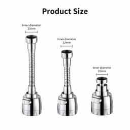 2/3 Modes Universal Kitchen Faucet Adapter 360 Rotation Faucet Filter Extenders Kitchen Gadgets Spray Water Saving Tap Nozzle