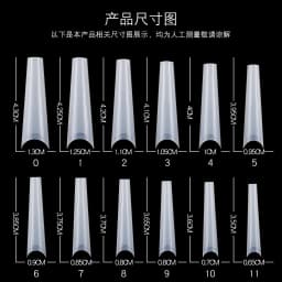 240PCS/Box False Nail Tips Square Straight Extra Long Half Cover Nails Artificial Acrylic False Nail Tips Press On Manicure Tool