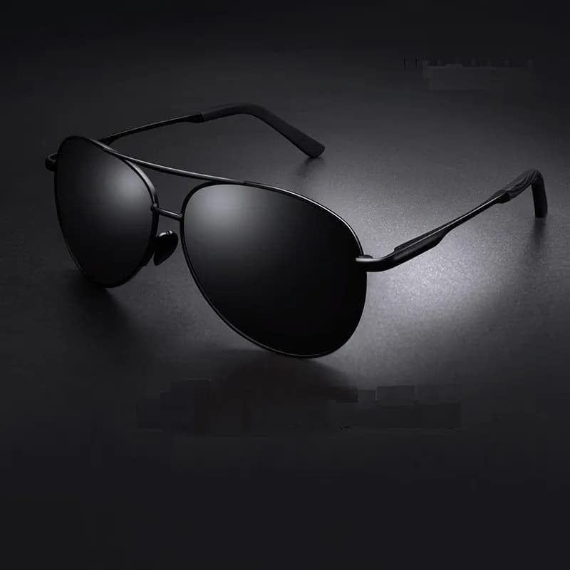 Aviation Metail Frame Polarized Sunglasses Men Color Changing Sun Glasses Pilot Male Day Night Vision Driving