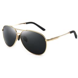 Aviation Metail Frame Polarized Sunglasses Men Color Changing Sun Glasses Pilot Male Day Night Vision Driving